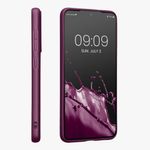 Laptop, Telefoane si Tablete - Telefoane mobile si accesorii - Accesorii Telefoane - Huse telefoane - Husa kwmobile pentru Samsung Galaxy S21 FE, Silicon, Mov, 55485.230 - Infinity.ro