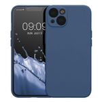 Laptop, Telefoane si Tablete - Telefoane mobile si accesorii - Accesorii Telefoane - Huse telefoane - Husa Kwmobile pentru Apple iPhone 13, Silicon, Albastru, 58954.116 - Infinity.ro