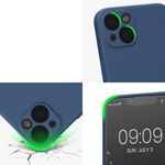 Laptop, Telefoane si Tablete - Telefoane mobile si accesorii - Accesorii Telefoane - Huse telefoane - Husa Kwmobile pentru Apple iPhone 13, Silicon, Albastru, 58954.116 - Infinity.ro