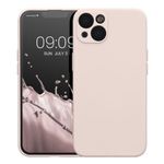 Laptop, Telefoane si Tablete - Telefoane mobile si accesorii - Accesorii Telefoane - Huse telefoane - Husa Kwmobile pentru Apple iPhone 13, Silicon, Crem, 58954.225 - Infinity.ro