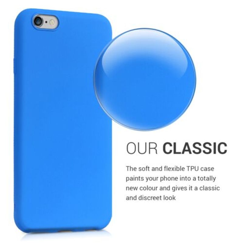 Laptop, Telefoane si Tablete - Telefoane mobile si accesorii - Accesorii Telefoane - Huse telefoane - Husa pentru Apple iPhone 6/iPhone 6s, Silicon, Albastru, 43410.104 - Infinity.ro