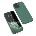 Laptop, Telefoane si Tablete - Telefoane mobile si accesorii - Accesorii Telefoane - Huse telefoane - Husa pentru Apple iPhone 13 Mini, Silicon, Verde, 55931.166, Kwmobile - Infinity.ro