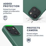 Laptop, Telefoane si Tablete - Telefoane mobile si accesorii - Accesorii Telefoane - Huse telefoane - Husa pentru Apple iPhone 13 Mini, Silicon, Verde, 55931.166, Kwmobile - Infinity.ro