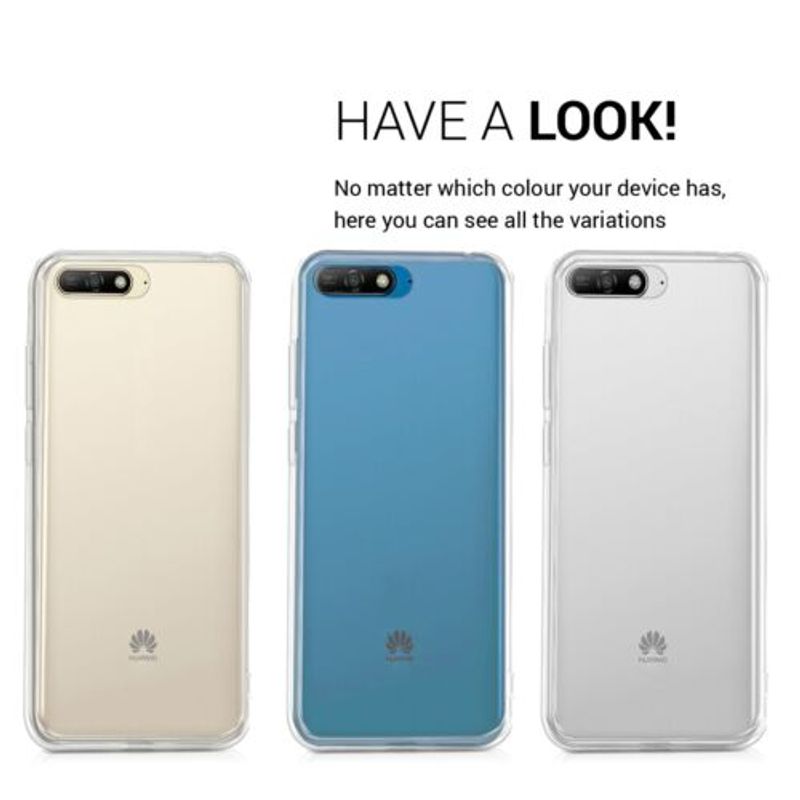 Laptop, Telefoane si Tablete - Telefoane mobile si accesorii - Accesorii Telefoane - Huse telefoane - Husa pentru Huawei Y6 (2018), Silicon, Alb, 44877.03 - Infinity.ro