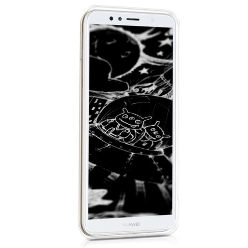 Laptop, Telefoane si Tablete - Telefoane mobile si accesorii - Accesorii Telefoane - Huse telefoane - Husa pentru Huawei Y6 (2018), Silicon, Alb, 44877.03 - Infinity.ro