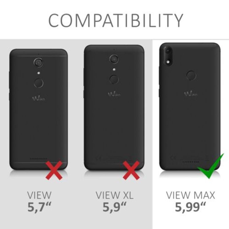 Laptop, Telefoane si Tablete - Telefoane mobile si accesorii - Accesorii Telefoane - Huse telefoane - Husa pentru Wiko View Max, Silicon, Negru, 45874.47 - Infinity.ro