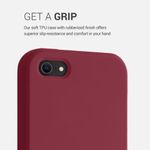 Laptop, Telefoane si Tablete - Telefoane mobile si accesorii - Accesorii Telefoane - Huse telefoane - Husa pentru Apple iPhone 5s/iPhone SE, Silicon, Rosu, 42766.209, Kwmobile - Infinity.ro