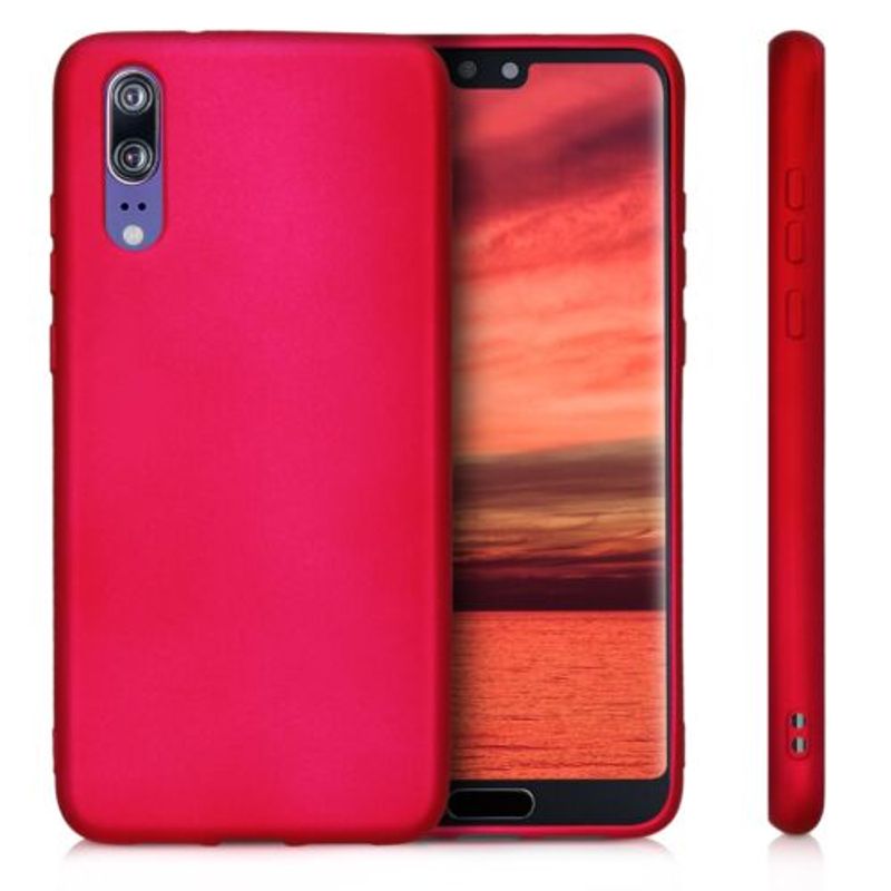 Laptop, Telefoane si Tablete - Telefoane mobile si accesorii - Accesorii Telefoane - Huse telefoane - Husa pentru Huawei P20, Silicon, Roz, 44216.65 - Infinity.ro