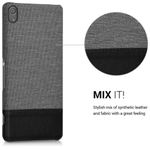 Laptop, Telefoane si Tablete - Telefoane mobile si accesorii - Accesorii Telefoane - Huse telefoane - Husa pentru Sony Xperia XA, Textil, Gri, 40421.22 - Infinity.ro