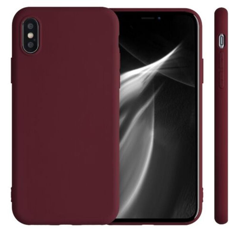 Laptop, Telefoane si Tablete - Telefoane mobile si accesorii - Accesorii Telefoane - Huse telefoane - Husa pentru Apple iPhone X/iPhone XS, Silicon, Rosu, 42492.190 - Infinity.ro