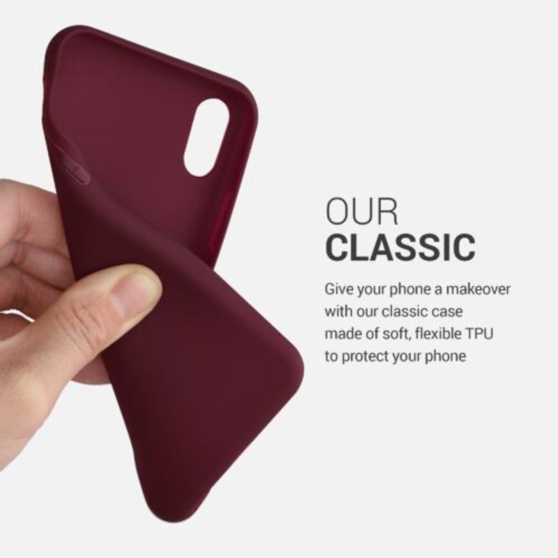 Laptop, Telefoane si Tablete - Telefoane mobile si accesorii - Accesorii Telefoane - Huse telefoane - Husa pentru Apple iPhone X/iPhone XS, Silicon, Rosu, 42492.190 - Infinity.ro