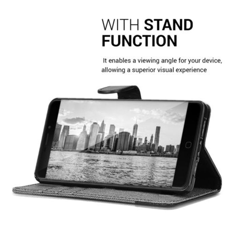 Laptop, Telefoane si Tablete - Telefoane mobile si accesorii - Accesorii Telefoane - Huse telefoane - Husa pentru Elephone P9000, Textil, Gri, 39258.22 - Infinity.ro
