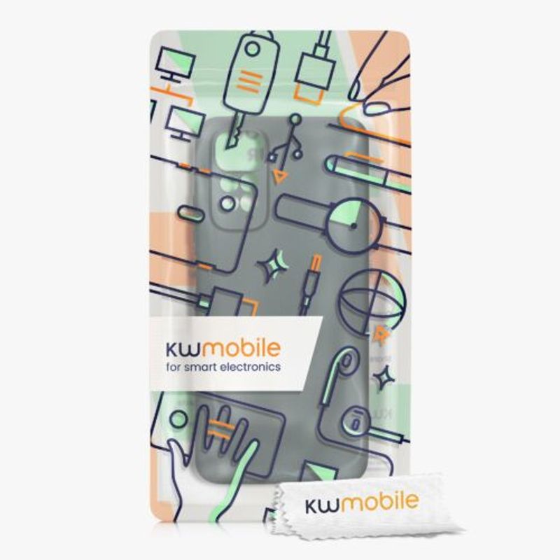 Laptop, Telefoane si Tablete - Telefoane mobile si accesorii - Accesorii Telefoane - Huse telefoane - Husa Kwmobile pentru Xiaomi Redmi Note 11/Redmi Note 11s, Silicon, Verde, 58651.14 - Infinity.ro