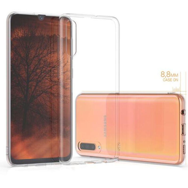 Laptop, Telefoane si Tablete - Telefoane mobile si accesorii - Accesorii Telefoane - Huse telefoane - Husa pentru Samsung Galaxy A50, Silicon, Transparent, 48053.03 - Infinity.ro