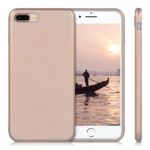 Laptop, Telefoane si Tablete - Telefoane mobile si accesorii - Accesorii Telefoane - Huse telefoane - Husa pentru Apple iPhone 8 Plus/iPhone 7 Plus, Silicon, Rose Gold, 40351.81 - Infinity.ro