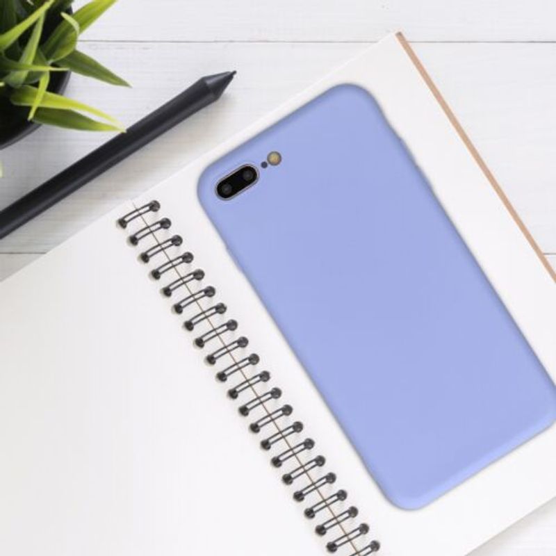 Laptop, Telefoane si Tablete - Telefoane mobile si accesorii - Accesorii Telefoane - Huse telefoane - Husa pentru Apple iPhone 8 Plus/iPhone 7 Plus, Silicon, Mov, 49981.139 - Infinity.ro