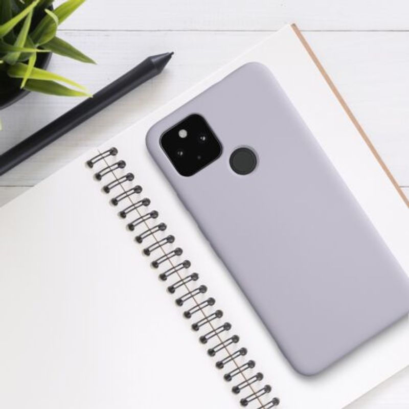 Laptop, Telefoane si Tablete - Telefoane mobile si accesorii - Accesorii Telefoane - Huse telefoane - Husa pentru Google Pixel 4a 5G, Silicon, Mov, 53779.192 - Infinity.ro