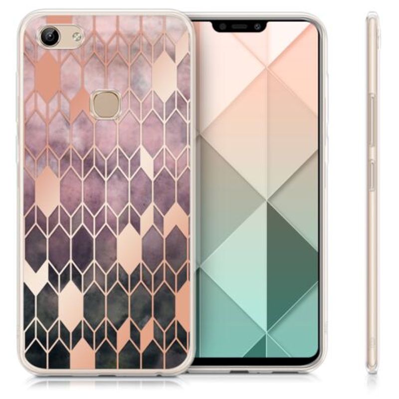 Laptop, Telefoane si Tablete - Telefoane mobile si accesorii - Accesorii Telefoane - Huse telefoane - Husa pentru Vivo Y81, Silicon, Rose Gold, 47263.01 - Infinity.ro