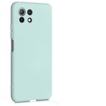 Laptop, Telefoane si Tablete - Telefoane mobile si accesorii - Accesorii Telefoane - Huse telefoane - Husa pentru Xiaomi Mi 11 Lite 5G, Silicon, Verde, 56047.200, Kwmobile - Infinity.ro