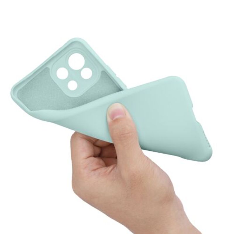 Laptop, Telefoane si Tablete - Telefoane mobile si accesorii - Accesorii Telefoane - Huse telefoane - Husa pentru Xiaomi Mi 11 Lite 5G, Silicon, Verde, 56047.200, Kwmobile - Infinity.ro