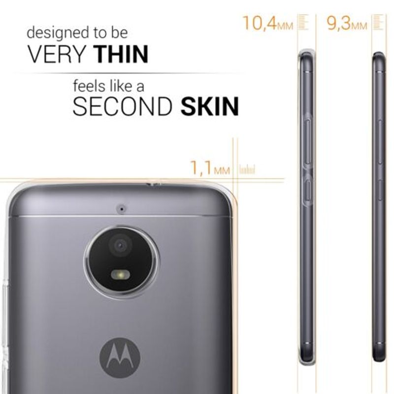 Laptop, Telefoane si Tablete - Telefoane mobile si accesorii - Accesorii Telefoane - Huse telefoane - Husa pentru Motorola Moto E4, Silicon, Transparent, 42350.03 - Infinity.ro