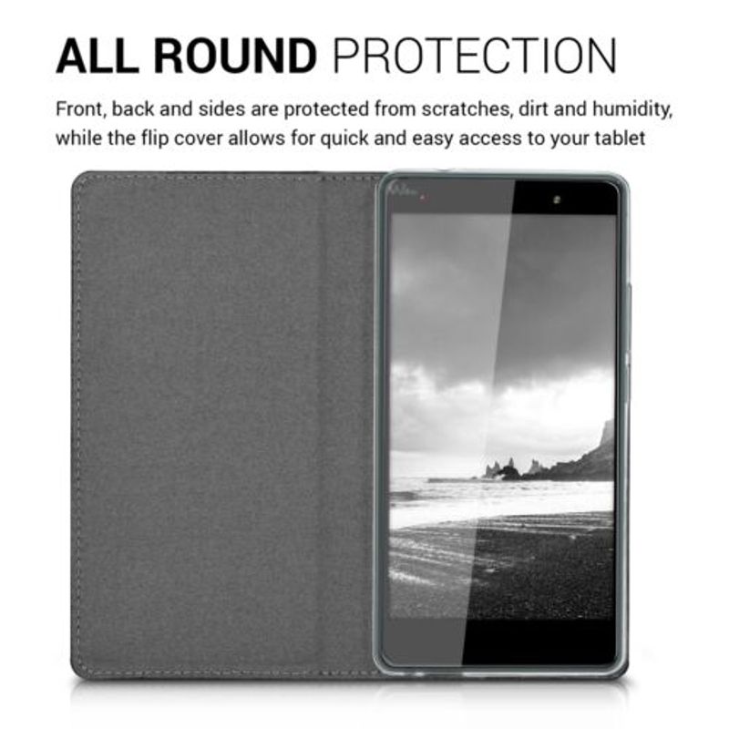 Laptop, Telefoane si Tablete - Telefoane mobile si accesorii - Accesorii Telefoane - Huse telefoane - Husa pentru Wiko Fever, Piele ecologica, Negru, 35967.01 - Infinity.ro