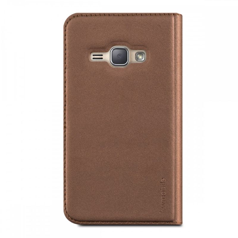 Laptop, Telefoane si Tablete - Telefoane mobile si accesorii - Accesorii Telefoane - Huse telefoane - Husa pentru Samsung Galaxy J1 (2016), Piele ecologica, Maro, 38403.54 - Infinity.ro