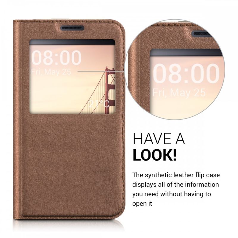 Laptop, Telefoane si Tablete - Telefoane mobile si accesorii - Accesorii Telefoane - Huse telefoane - Husa pentru Samsung Galaxy J1 (2016), Piele ecologica, Maro, 38403.54 - Infinity.ro