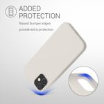 Laptop, Telefoane si Tablete - Telefoane mobile si accesorii - Accesorii Telefoane - Huse telefoane - Husa Kwmobile pentru Apple iPhone 12/iPhone 12 Pro, Silicon, Alb, 53938.204 - Infinity.ro