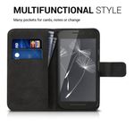 Laptop, Telefoane si Tablete - Telefoane mobile si accesorii - Accesorii Telefoane - Huse telefoane - Husa pentru Motorola Moto G 3rd gen, Piele ecologica, Negru, 34861.04 - Infinity.ro