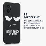 Laptop, Telefoane si Tablete - Telefoane mobile si accesorii - Accesorii Telefoane - Huse telefoane - Husa Kwmobile pentru Realme 9i, Silicon, Negru/Alb, 58694.01 - Infinity.ro