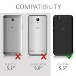 Laptop, Telefoane si Tablete - Telefoane mobile si accesorii - Accesorii Telefoane - Huse telefoane - Husa pentru ZTE Blade A6, Textil, Gri, 44462.22 - Infinity.ro