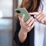 Laptop, Telefoane si Tablete - Telefoane mobile si accesorii - Accesorii Telefoane - Huse telefoane - Husa Kwmobile pentru Samsung Galaxy A22, Silicon, Verde, 55493.172 - Infinity.ro