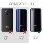 Laptop, Telefoane si Tablete - Telefoane mobile si accesorii - Accesorii Telefoane - Huse telefoane - Husa pentru Elephone S7, Textil, Gri, 41672.22 - Infinity.ro