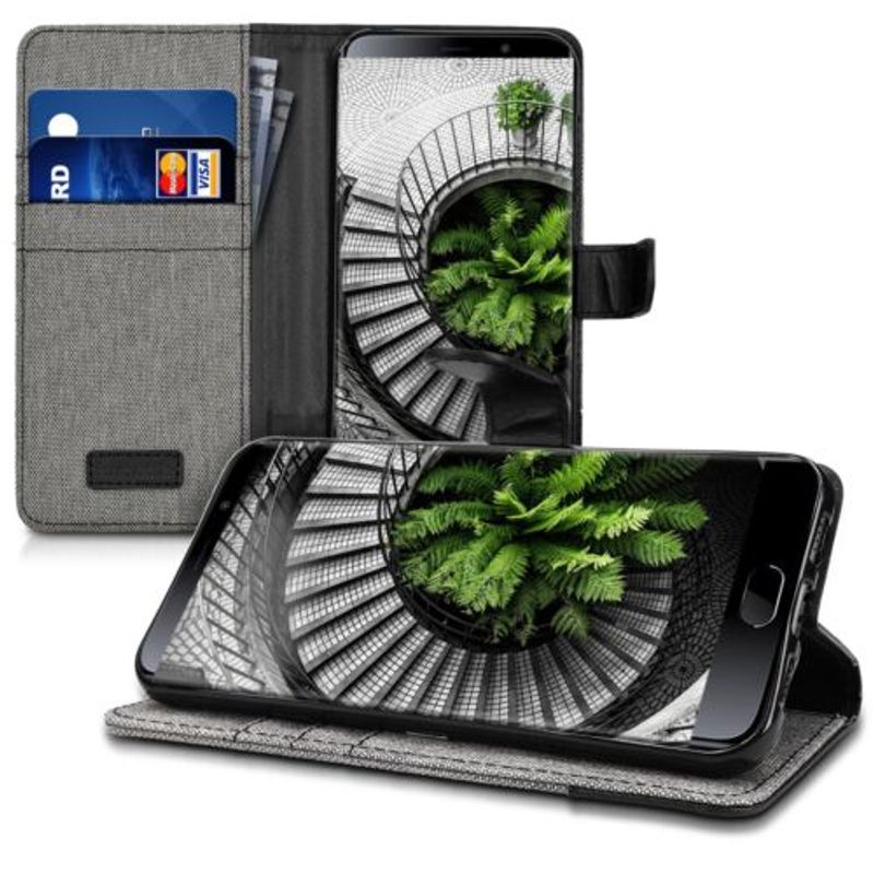 Laptop, Telefoane si Tablete - Telefoane mobile si accesorii - Accesorii Telefoane - Huse telefoane - Husa pentru Elephone S7, Textil, Gri, 41672.22 - Infinity.ro