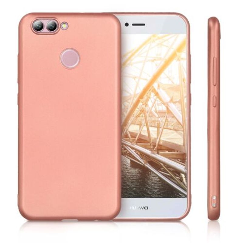 Laptop, Telefoane si Tablete - Telefoane mobile si accesorii - Accesorii Telefoane - Huse telefoane - Husa pentru Huawei Nova 2, Silicon, Rose Gold, 43548.81 - Infinity.ro