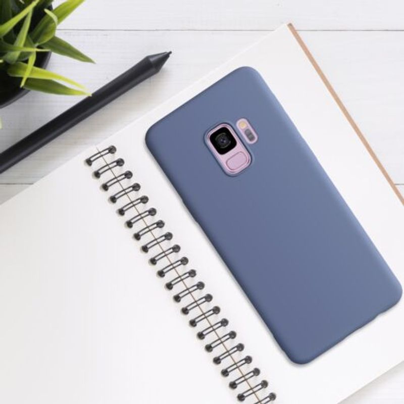 Laptop, Telefoane si Tablete - Telefoane mobile si accesorii - Accesorii Telefoane - Huse telefoane - Husa pentru Samsung Galaxy S9, Silicon, Mov, 53832.136 - Infinity.ro