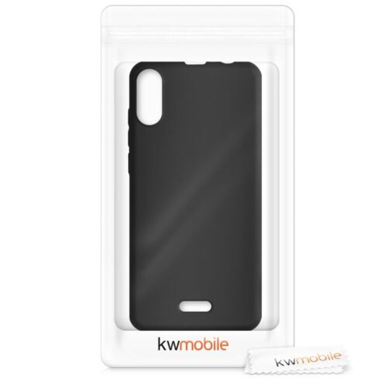 Laptop, Telefoane si Tablete - Telefoane mobile si accesorii - Accesorii Telefoane - Huse telefoane - Husa pentru Wiko Y80, Silicon, Negru, 53507.01 - Infinity.ro
