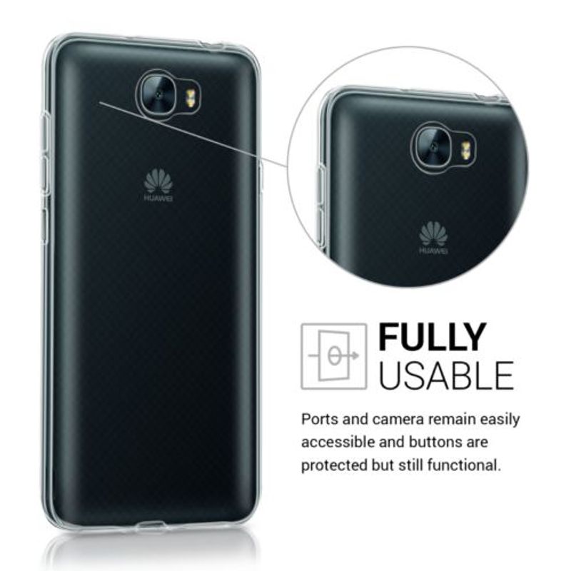 Laptop, Telefoane si Tablete - Telefoane mobile si accesorii - Accesorii Telefoane - Huse telefoane - Husa pentru Huawei Y6II Compact, Silicon, Transparent, 39890.03 - Infinity.ro