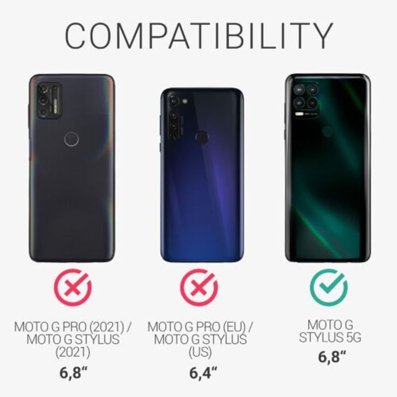 Laptop, Telefoane si Tablete - Telefoane mobile si accesorii - Accesorii Telefoane - Huse telefoane - Husa Kwmobile pentru Motorola Moto G Stylus 5G, Silicon, Roz, 55625.225 - Infinity.ro