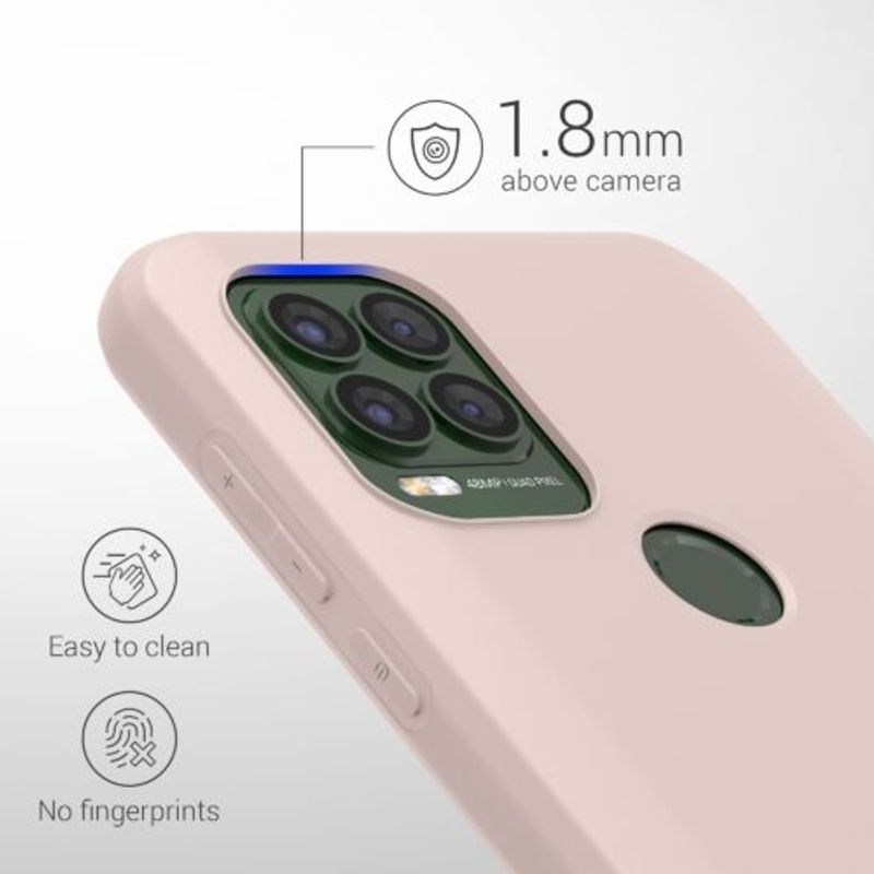 Laptop, Telefoane si Tablete - Telefoane mobile si accesorii - Accesorii Telefoane - Huse telefoane - Husa Kwmobile pentru Motorola Moto G Stylus 5G, Silicon, Roz, 55625.225 - Infinity.ro