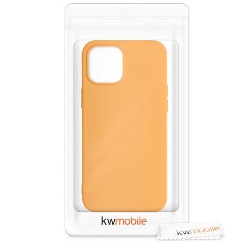 Laptop, Telefoane si Tablete - Telefoane mobile si accesorii - Accesorii Telefoane - Huse telefoane - Husa pentru iPhone 12 Pro Max, Silicon, Galben, 52714.217 - Infinity.ro