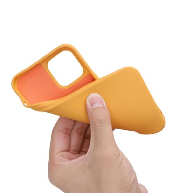 Laptop, Telefoane si Tablete - Telefoane mobile si accesorii - Accesorii Telefoane - Huse telefoane - Husa pentru iPhone 12 Pro Max, Silicon, Galben, 52714.217 - Infinity.ro