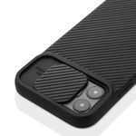 Laptop, Telefoane si Tablete - Telefoane mobile si accesorii - Accesorii Telefoane - Huse telefoane - Husa pentru iPhone 12/iPhone 12 Pro, Silicon, Negru, 55098.01 - Infinity.ro