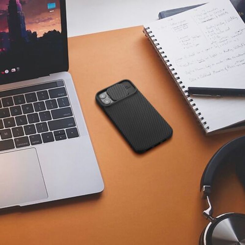 Laptop, Telefoane si Tablete - Telefoane mobile si accesorii - Accesorii Telefoane - Huse telefoane - Husa pentru iPhone 12/iPhone 12 Pro, Silicon, Negru, 55098.01 - Infinity.ro