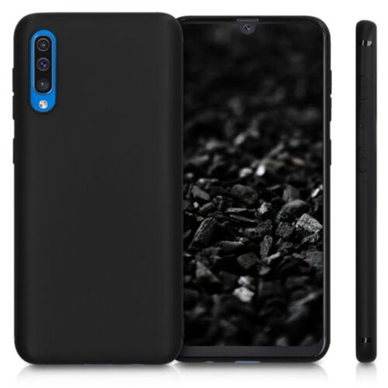 Laptop, Telefoane si Tablete - Telefoane mobile si accesorii - Accesorii Telefoane - Huse telefoane - Husa pentru Samsung Galaxy A50, Silicon, Negru, 48054.47 - Infinity.ro