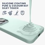 Laptop, Telefoane si Tablete - Telefoane mobile si accesorii - Accesorii Telefoane - Huse telefoane - Husa Kwmobile pentru Apple iPhone 14 Plus, Silicon, Verde, 59080.200 - Infinity.ro