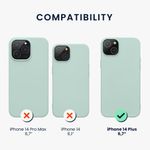 Laptop, Telefoane si Tablete - Telefoane mobile si accesorii - Accesorii Telefoane - Huse telefoane - Husa Kwmobile pentru Apple iPhone 14 Plus, Silicon, Verde, 59080.200 - Infinity.ro