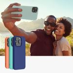 Laptop, Telefoane si Tablete - Telefoane mobile si accesorii - Accesorii Telefoane - Huse telefoane - Husa Kwmobile pentru Apple iPhone 14 Plus, Silicon, Verde, 59080.200 - Infinity.ro