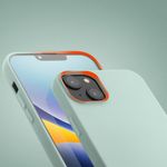 Laptop, Telefoane si Tablete - Telefoane mobile si accesorii - Accesorii Telefoane - Huse telefoane - Husa Kwmobile pentru Apple iPhone 14 Plus, Silicon, Verde, 59080.200 - Infinity.ro